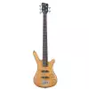 RockBass Corvette Basic Natural Transparent Satin Bassgitarre (5-saitig, fretted)