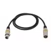 RockCable Mikrofon-Kabel   - XLR (male) / XLR (female), color coded - 1 m / 3.3 ft.