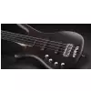 RockBass Corvette Basic 4-String, Nirvana Black Transparent Satin, Fretless - Lefthand Bassgitarre