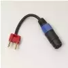 RockCable Lautsprecher-Kabel - SpeakON (2-pin) to Banana Plug (4 mm) - 20 cm / 7 7/8