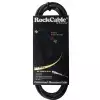 RockCable Mikrofon-Kabel - XLR (male) / TRS Plug (6.3 mm / 1/4), color coded - 10 m / 32.8 ft.