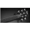 RockBass Star Bass 5-str. Solid Black High Polish, Fretless Bassgitarre