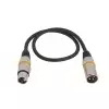 RockCable Mikrofon-Kabel - XLR (male) / XLR (female), color coded - 0.5 m / 1.6 ft.