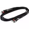 RockCable Patch-Kabel - 2 x RCA to 2 x RCA - 3 m / 9.8 ft.s