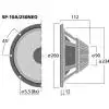 Monacor SP-10A/250NEO Lautsprecher
