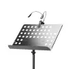 Adam Hall Stands SMS 17 SET 1 Notenstnder mit LED Notenpultleuchte 