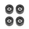 Adam Hall Hardware 4904 M4 AH 4er Set Gummifu 25 x 15 mm im Beutel 