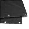 Adam Hall Accessories 0152 X 33 Bhnenmolton B1 schwarz mit sen brniert 3 x 3 m 