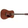 Fender Pm-1 Dreadnought All Mahogany With Case, Natural