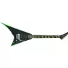 Jackson X Series Rhoads Rrx24, Rosewood Fingerboard, Black With Neon Green Bevels