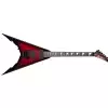 Jackson Usa Signature Corey Beaulieu King V Kv6, Ebony Fingerboard, Transparent Red Burst