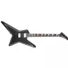 Jackson X Series Signature Gus G. Star, Rosewood Fingerboard, Satin Black With White Pinstripes