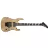 Jackson X Series Soloist Slx Spalted Maple, Dark Walnut Fingerboard, Natural