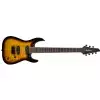 Jackson Js Series Dinky Arch Top Js32-7q Dka Ht, Rosewood Fingerboard, Tobacco Burst