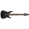 Jackson Js Series Dinky Arch Top Js32-8q Dka Ht, Rosewood Fingerboard, Transparent Black