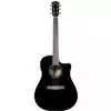 Fender CD 60SCE Black Westerngitarre (mit Tonabnehmer) 