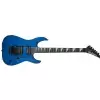 Jackson Js Series Dinky Arch Top Js32q Dka, Rosewood Fingerboard, Transparent Blue