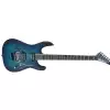 Jackson Pro Series Soloist Sl2p Mah, Mahogany Body With Poplar Burl Top, Ebony Fingerboard, Aqua Shok