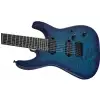 Jackson Pro Series Dinky Dk7q Ht, Ebony Fingerboard, Chlorine Burst