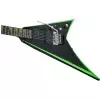 Jackson X Series Rhoads Rrx24, Rosewood Fingerboard, Black With Neon Green Bevels