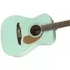 Fender Malibu Player, Walnut Fingerboard, Aqua Splash Westerngitarre (mit Tonabnehmer)