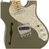 Fender American Elite Telecaster Thinline, Maple Fingerboard, Champagne
