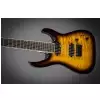 Jackson Js Series Dinky Arch Top Js32-7q Dka Ht, Rosewood Fingerboard, Tobacco Burst