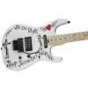 Charvel Warren Demartini Usa Signature Frenchie, Maple Fingerboard, Snow White With Frenchie Graphic