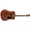 Fender Pm-1 Dreadnought All Mahogany With Case, Natural