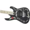 Charvel Warren Demartini Usa Signature Frenchie, Maple Fingerboard, Gloss Black With Frenchie Graphic