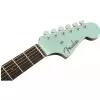 Fender Malibu Player, Walnut Fingerboard, Aqua Splash Westerngitarre (mit Tonabnehmer)