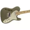 Fender American Elite Telecaster Thinline, Maple Fingerboard, Champagne
