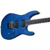 Jackson Pro Series Soloist Sl2q Mah, Ebony Fingerboard, Transparent Blue