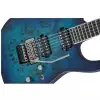 Jackson Pro Series Soloist Sl2p Mah, Mahogany Body With Poplar Burl Top, Ebony Fingerboard, Aqua Shok