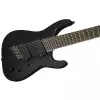 Jackson X Series Soloist Arch Top Slat8 Ms, Dark Rosewood Fingerboard, Multi-Scale, Gloss Black