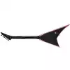 Jackson X Series Rhoads Rrx24, Rosewood Fingerboard, Black With Neon Pink Bevels