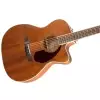 Fender PM-3 Triple-0, Ovangkol Finberboard, All-Mahogany Westerngitarre + Koffer
