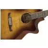 Fender FA-345 CE Auditorium Tea BST Westerngitarre (mit Tonabnehmer) 