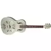 Gretsch G9201 Honey Dipper Round-Neck, Brass Body Biscuit Cone Resonator Guitar, Shed Roof Finish