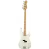 Fender Player Precision Bass Maple Fingerboard Polar White Bassgitarre 