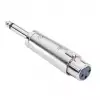 Adam Hall 7873 Adapter XLR female auf Klinke mono male