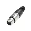 Adam Hall Connectors 7900 XLR Stecker female 5-Pol silber 