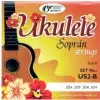 Gor Strings US2-B Black - Saitensatz f�r Sopran-Ukulele 