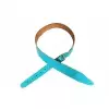 Belti GS20 Z5 Ledergrtel fr Gitarre, blau 
