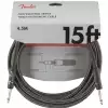 Fender Professional Series Instrumentenkabel 15 #8242;, grau 