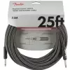 Fender Professional Series Instrumentenkabel 25 #8242;, grau
