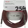 Fender Professional Series Instrumentenkabel 25 #8242;, rot