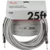 Fender Professional Series Instrumentenkabel 25 #8242;, wei