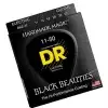 DR BKE-11 Black Beauties Extra Life Saiten fr E-Gitarre