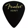 Fender Classic Celluloid heavy black Plektrum